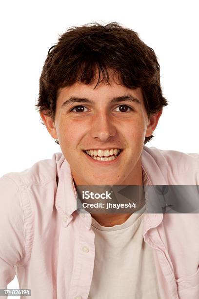 Retrato De Hombre Joven Foto de stock y más banco de imágenes de Adolescente - Adolescente, Adulto, Adulto joven