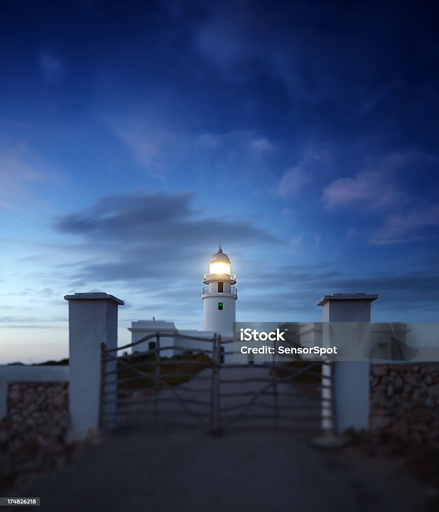 Leuchtturm in Menorca - Lizenzfrei Leuchtturm Stock-Foto