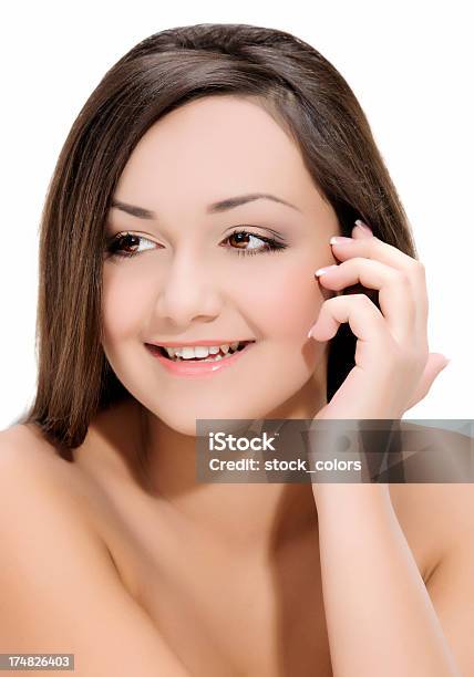 Woman Smiling Stock Photo - Download Image Now - 20-24 Years, Adult, Adults Only