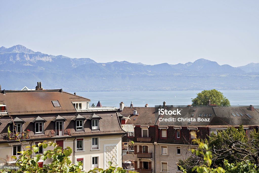 Lausanne View - Foto de stock de Arquitetura royalty-free