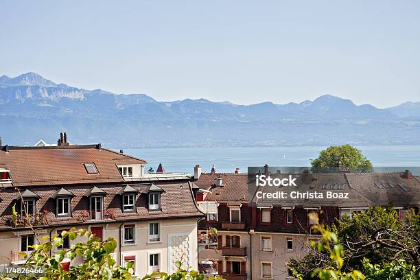 Foto de Lausanne View e mais fotos de stock de Arquitetura - Arquitetura, Complexidade, Cultura Suíça