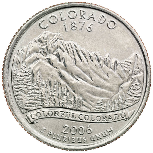istock Colorado State Quarter Coin 174826633