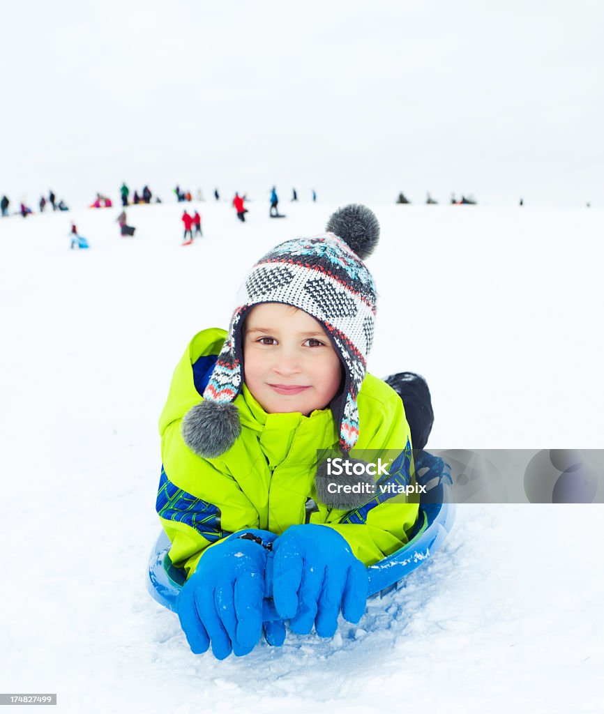 Diversão de Inverno - Royalty-free 8-9 Anos Foto de stock