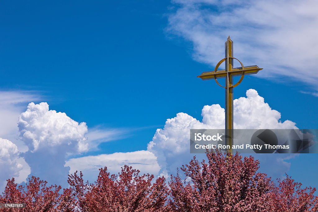 Thunder Nuvens e a cruz (P) - Royalty-free Ao Ar Livre Foto de stock