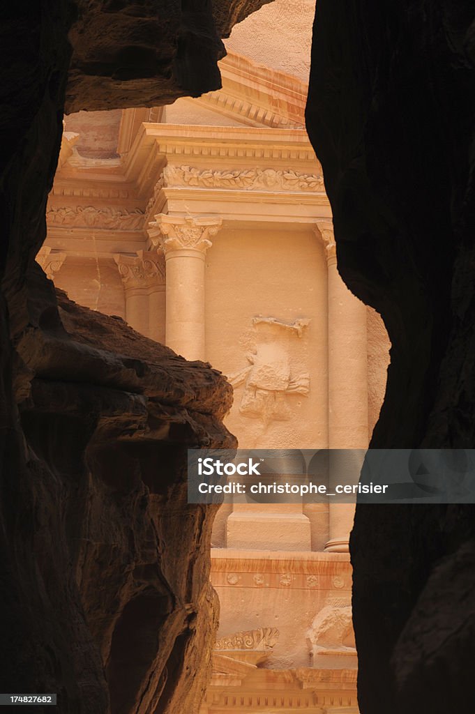 Petra - Foto de stock de Cañón - Tipo de Valle libre de derechos