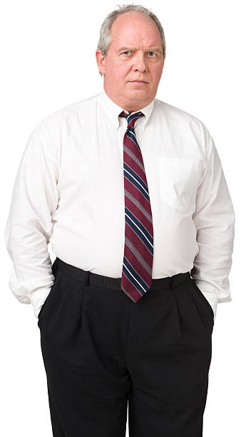desiludido homem maduro trabalhador de escritório - shirt necktie men businessman imagens e fotografias de stock