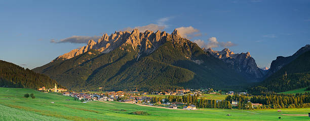 Dobbiaco (Toblach - fotografia de stock