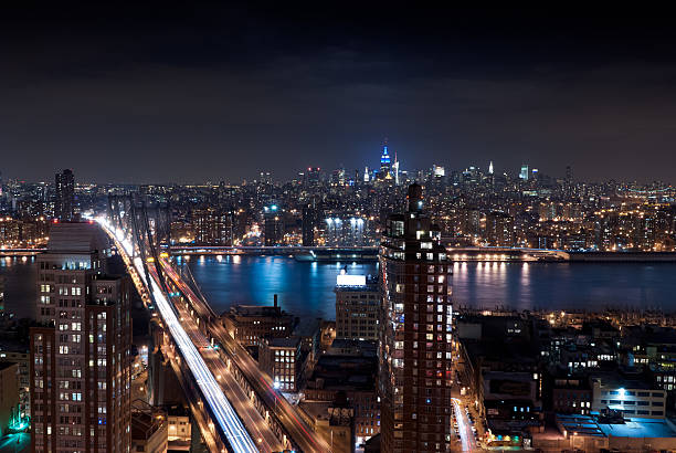 istock New York City Skyline at Night 174828584