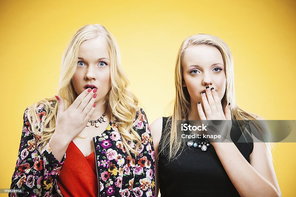 Chocado adolescentes - Royalty-free 14-15 Anos Foto de stock
