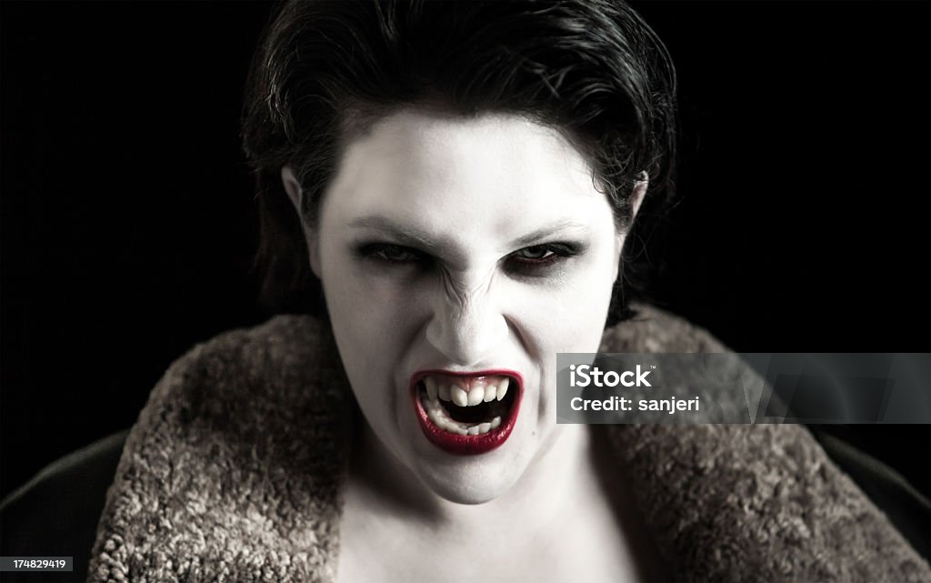 Vampir Frau - Lizenzfrei Bizarr Stock-Foto