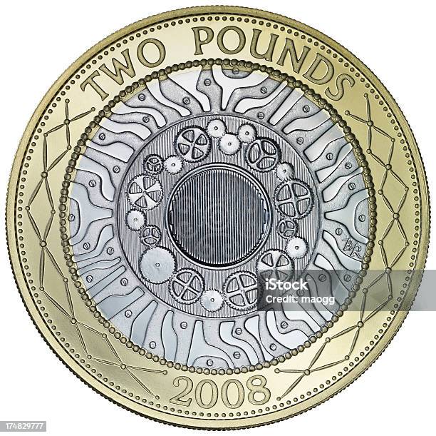 Moneta Da Due Sterline Inglesi - Fotografie stock e altre immagini di Moneta da due sterline - Moneta da due sterline, Moneta britannica, Scontornabile