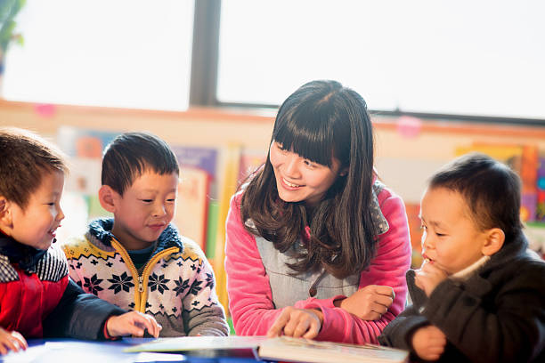istock teacher with children in classroom 174830141