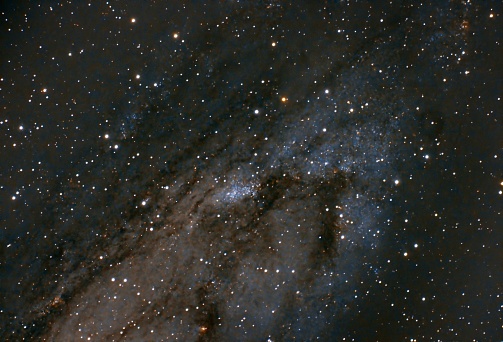 Image taken with a 8” telescope