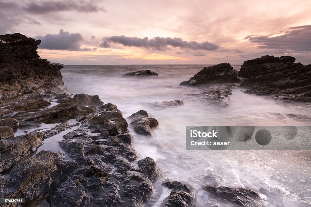 Irische Küste - Lizenzfrei Küstenlandschaft Stock-Foto
