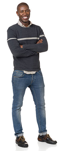 istock Smiling Young Man Standing With Arms Crossed 174830770