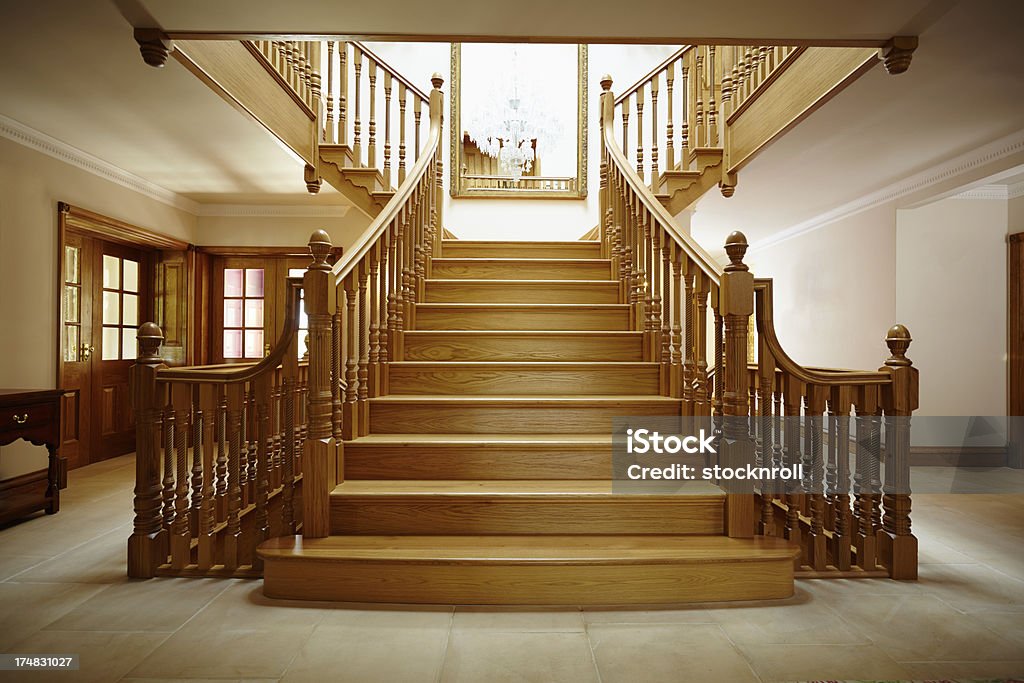 Main Hall Step Entrance Hall With Oak Staircase Stock Photo - Download Image Now ...