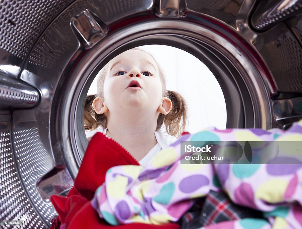 Lavaggio in lavanderia - Foto stock royalty-free di Abbigliamento casual