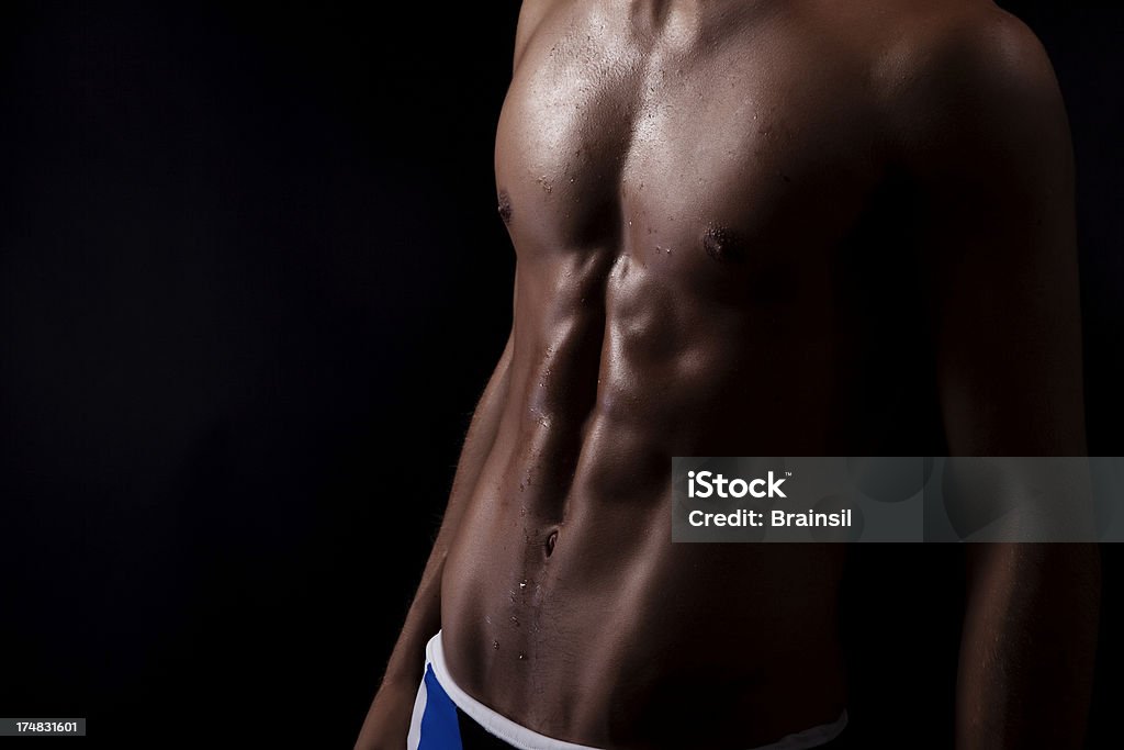 Sexy jovem corpo - Foto de stock de Abdome royalty-free
