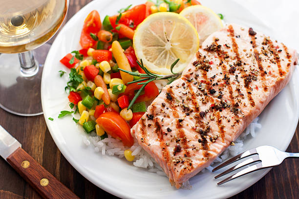 istock Grilled Salmon Fillet 174831887