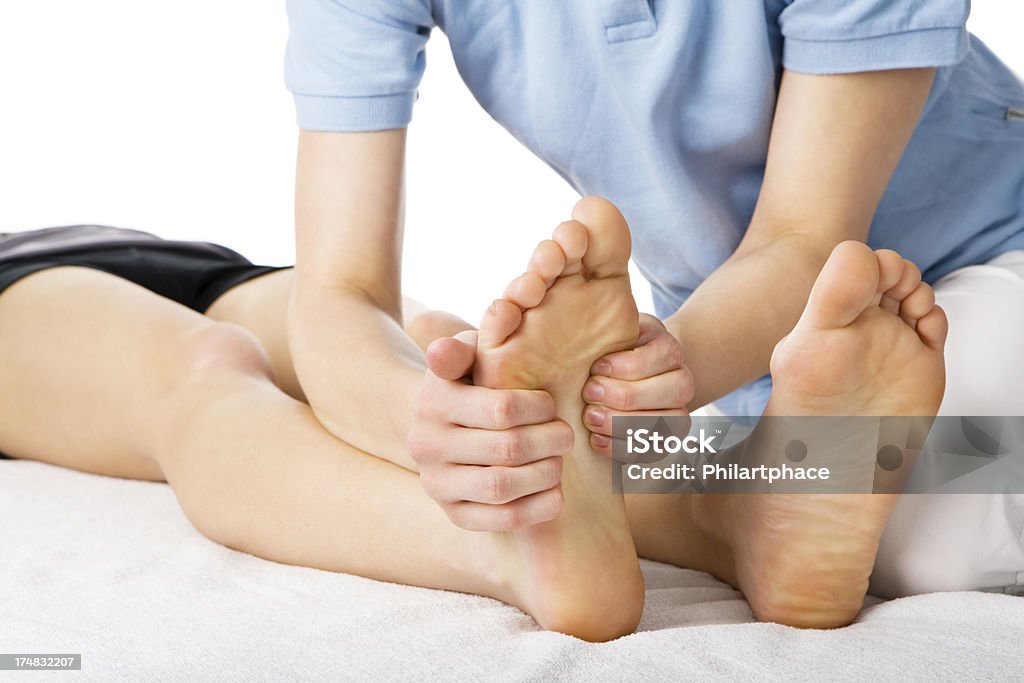 Physiotherapie - Lizenzfrei Alternative Behandlungsmethode Stock-Foto