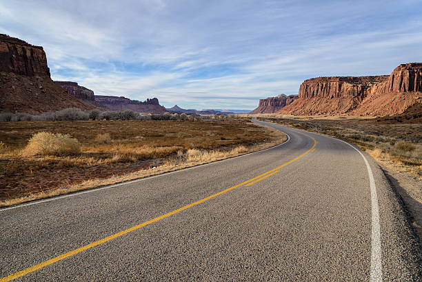 Road and Canyonlands Landscape