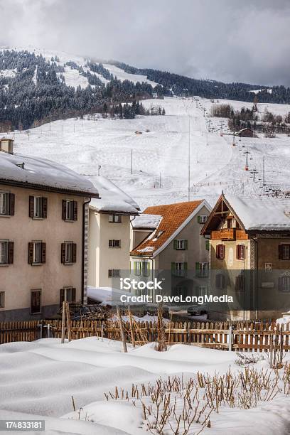스위스 스키리조트 0명에 대한 스톡 사진 및 기타 이미지 - 0명, 건축, 겨울