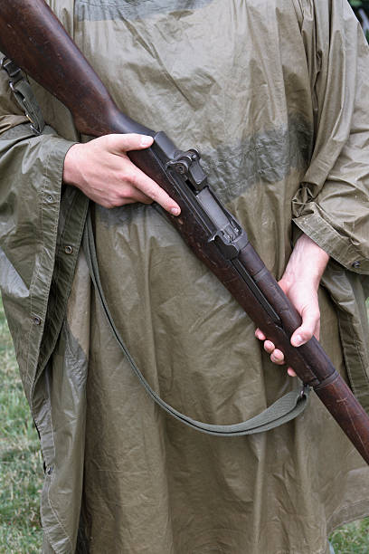 istock American Soldier, Korean War  Era, With M1 Rifle 174833512