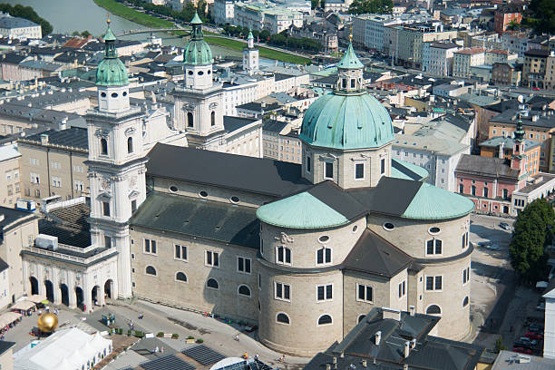 Salzburg Salzburg Kapuzinerberg stock pictures, royalty-free photos & images