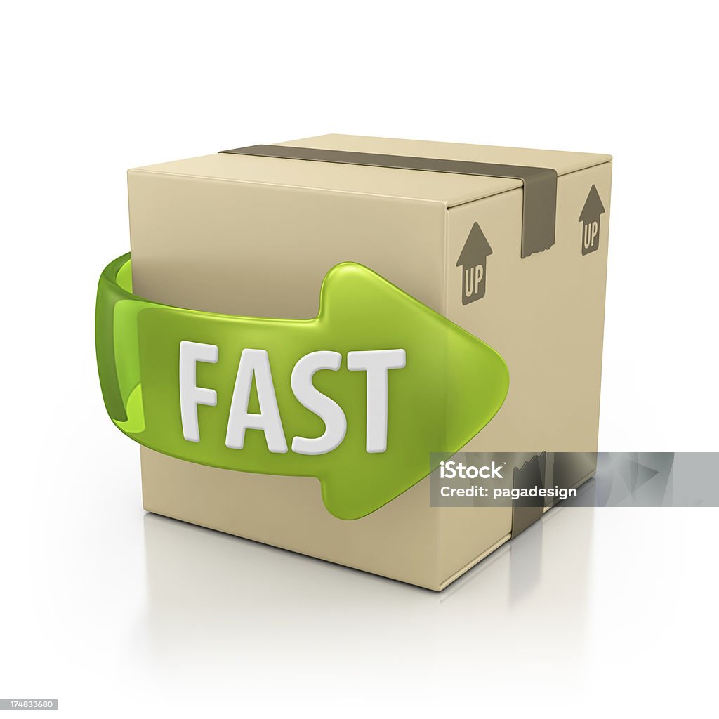 fast delivery  Arrow Symbol Stock Photo