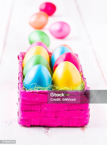 Easter Eier Stockfoto und mehr Bilder von Bildhintergrund - Bildhintergrund, Bunt - Farbton, Dekorieren