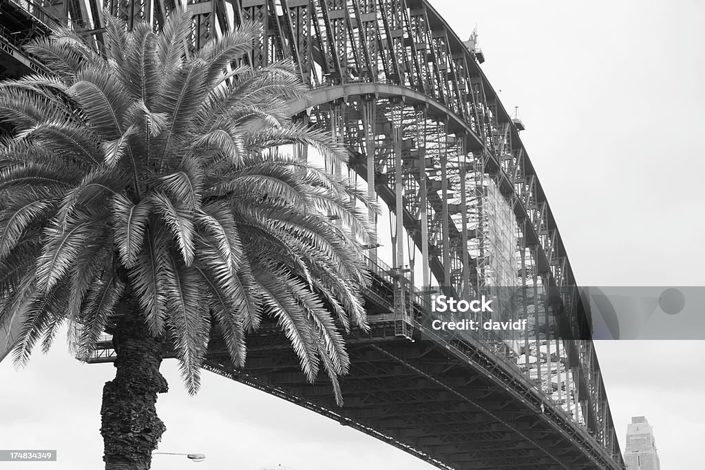 Infra- Red Ponte do Porto de Sydney - Royalty-free Cidade Foto de stock