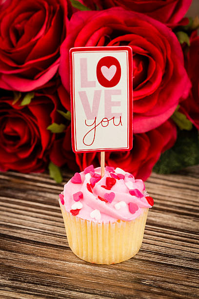 istock Valentine's Day Cupcake and Roses 174834733