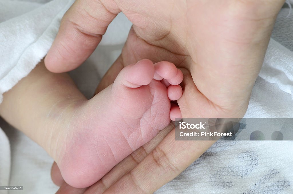Süße baby-Füße Nahaufnahme - Lizenzfrei Baby Stock-Foto