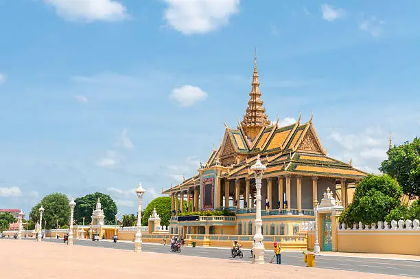 "The Royal Palace And Silver Pagoda In Phnom Penh, Cambodia"
