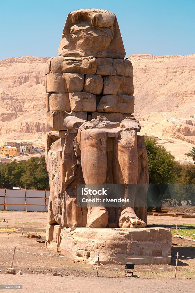 Estátua de Egipto - Royalty-free Amarelo Foto de stock