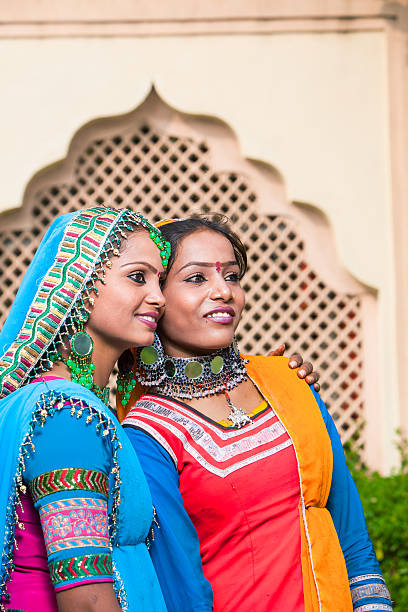 istock Two indian women portrait 174835186