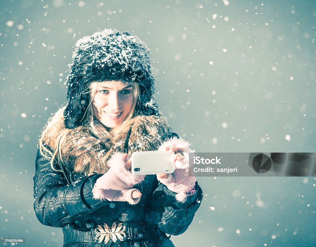 Sonhos de inverno - Foto de stock de Adulto royalty-free