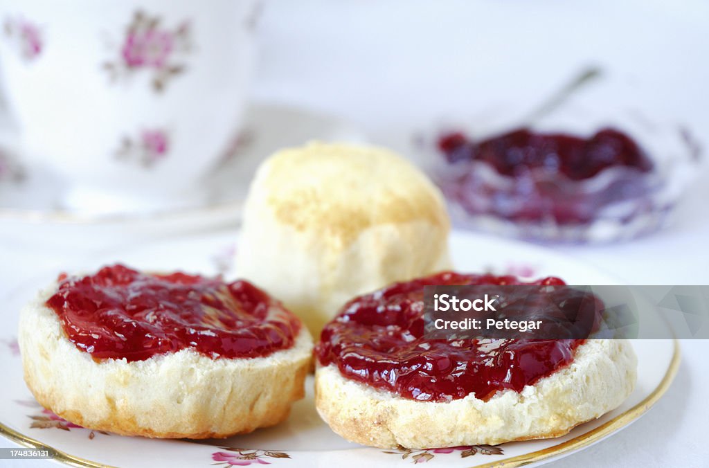 Bollos en el té tradicional - Foto de stock de Comida gourmet libre de derechos