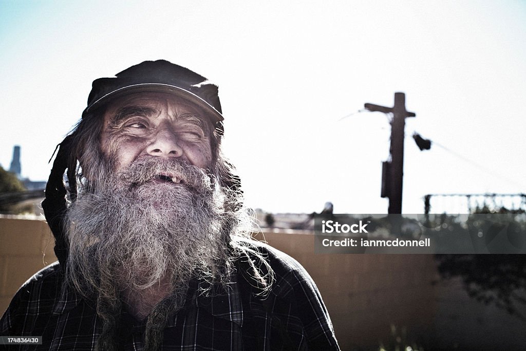 Homme sans-abri - Photo de Pauvreté libre de droits