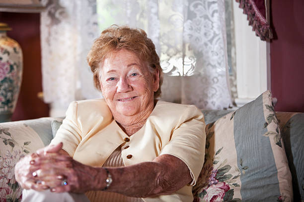 istock Portrait of elderly woman 174836596