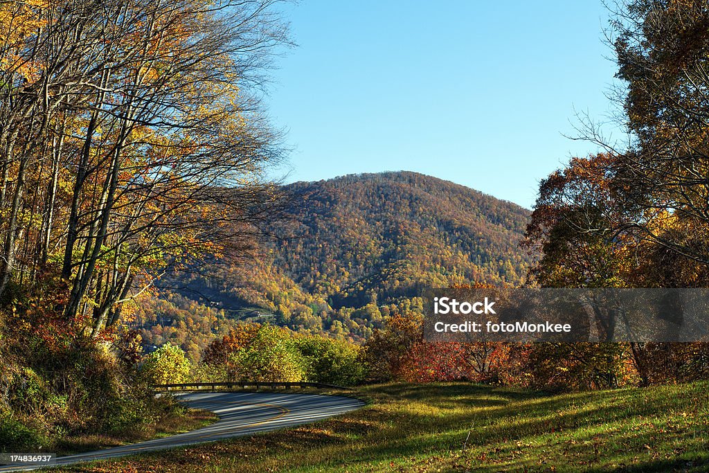 Blue Ridge Parkway. Karolina Północna, USA - Zbiór zdjęć royalty-free (Appalachy)