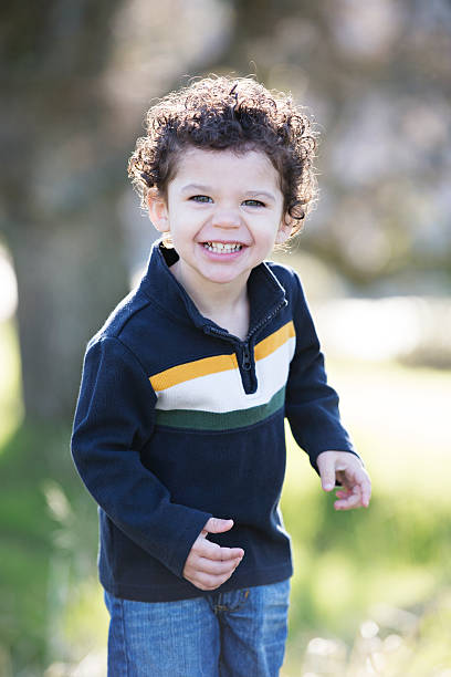 istock Laughing Toddler Boy Outside 174837260