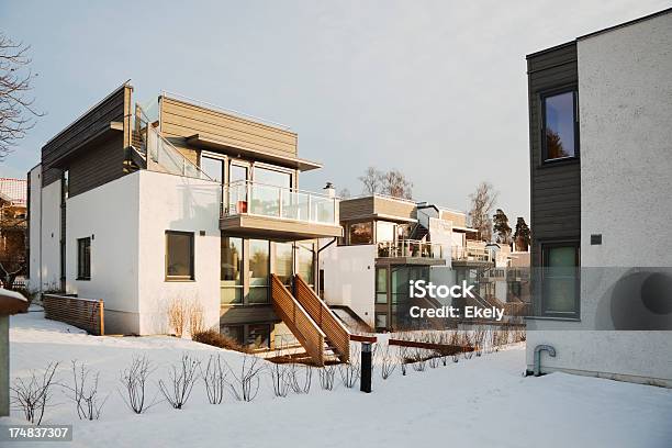 Architettura Case In Stile E Funzionalità - Fotografie stock e altre immagini di Casa - Casa, Penisola scandinava, Norvegia