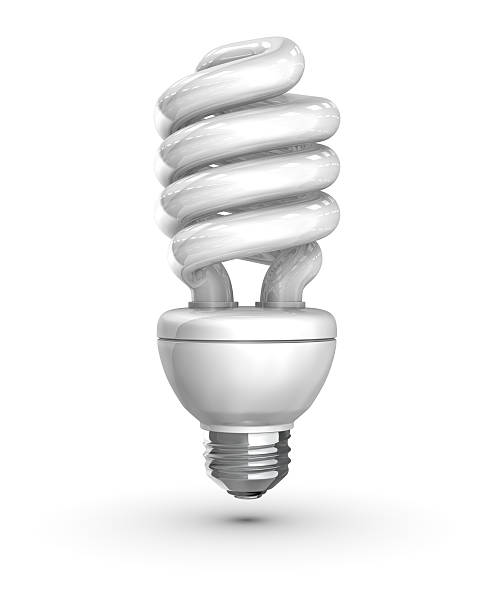 형광 lightbulb 컴팩트합니다 - fluorescent light resourceful energy fuel and power generation 뉴스 사진 이미지