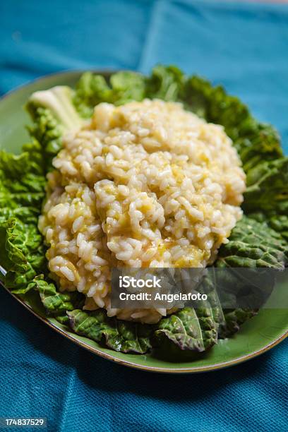 Risotto Con Cavolo Verza - Fotografie stock e altre immagini di Cavolo verza - Cavolo verza, Risotto, Alimentazione sana