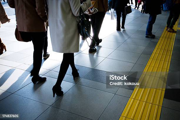 Crowded Shinjuku Station Stock Photo - Download Image Now - Station, Shinjuku Station, Businessman