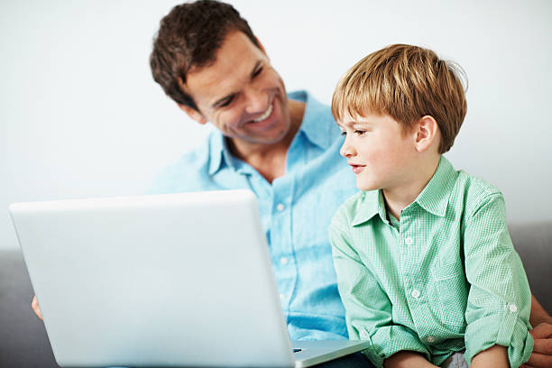 istock He cares about his son's education 174837686