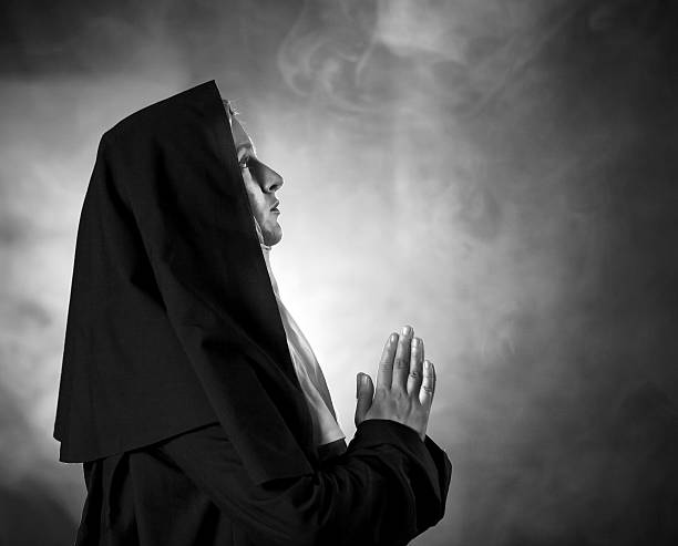 istock Praying at the church 174838095