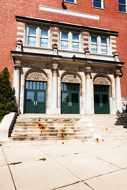istock Barnard Elementary School Entrance, Beverly, Chicago 174838421