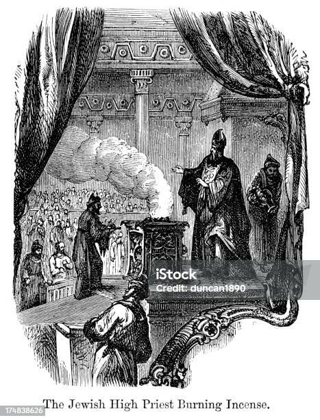Ilustración de Jewish El Sacerdote y más Vectores Libres de Derechos de Judaísmo - Judaísmo, Anticuado, Cultura indígena